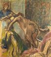 Edgar Degas - Breakfast after the Bath 1895