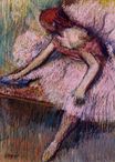 Edgar Degas - Pink Dancer 1896