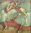 Edgar Degas - Two Dancers at Rest. Dancers in Blue 1896