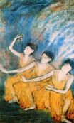 Edgar Degas - Three Dancers 1898