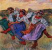 Edgar Degas - Russian Dancers 1899