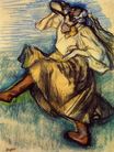 Edgar Degas - Russian Dancer 1899
