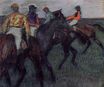 Edgar Degas - Racehorses 1900