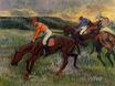 Edgar Degas - Three Jockeys 1900