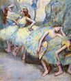Edgar Degas - Ballet Dancers in the Wings 1900