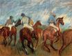 Edgar Degas - Jockeys 1900