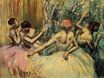 Edgar Degas - Dancers in the Wings 1901