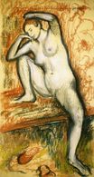 Edgar Degas - Nude Study of a Dancer 1902