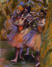 Edgar Degas - Three Dancers 1906