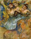 Edgar Degas - Group of Dancers 1910