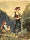 Peasant Women from the Region of the Eaux-Bonnes 1845