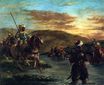 Moroccan Troops Fording a River 1858
