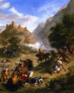 Arabs Skirmishing in the Mountains 1863