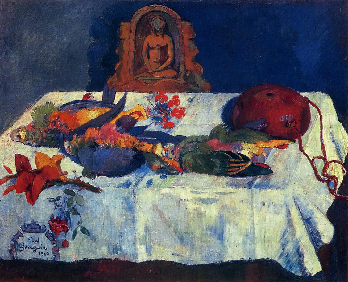 Paul Gauguin - Still Life with Parrots 1902