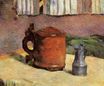 Paul Gauguin - Clay jug and irin mug 1880