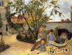 Paul Gauguin - Garden In Rue Carcel 1883