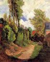 Paul Gauguin - Sunken Lane 1884