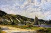 Paul Gauguin - The cliffs of Le-Bouille 1884