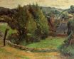 Paul Gauguin - Landscape at Pont-Aven 1886