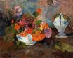 Paul Gauguin - The vase of nasturtiums 1886