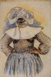 Paul Gauguin - Breton Woman 1886