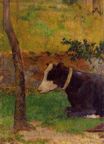 Paul Gauguin - Kneeling cow 1888