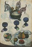 Paul Gauguin - Still Life with Three Puppies 1888