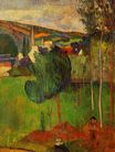 Paul Gauguin - View of Pont-Aven from Lezaven 1888