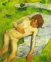 Paul Gauguin - A breton boy 1889