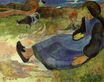 Paul Gauguin - Seated breton girl 1889