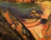 Paul Gauguin - The creek, Le Pouldu 1889