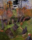 Paul Gauguin - The willows 1889