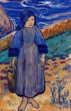 Paul Gauguin - Young breton by the sea 1889