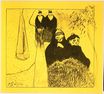 Paul Gauguin - Old Women of Arles, from the Volpini Suite Dessins lithographiques 1889