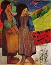 Paul Gauguin - Breton Girls by the sea 1889