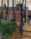 Paul Gauguin - Houses in le Pouldu 1890