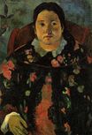 Paul Gauguin - Portrait of Suzanne Bambridge 1891