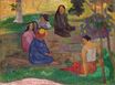 Paul Gauguin - Conversation. Les Parau Parau 1891