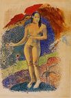 Paul Gauguin - Tahitian Eve 1892