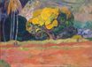 Paul Gauguin - At the Foot of the Mountain. Fatata Te Moua 1892