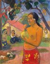 Paul Gauguin - Woman Holding a Fruit 1893