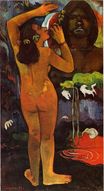 Paul Gauguin - Hina, Moon Goddess & Te Fatu, Earth Spirit 1893