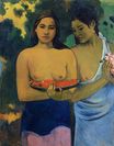Paul Gauguin - Two tahitian women 1899