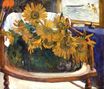 Paul Gauguin - Sunflowers on an Armchair 1901