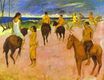Paul Gauguin - Riders on the beach 1902