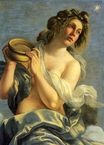 Artemisia Gentileschi - The Angel. Allegoria dell'Inclinazione 1615