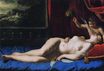 Artemisia Gentileschi - Sleeping Venus. Venus and Cupid 1625-1630