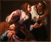 Artemisia Gentileschi - Samson und Delilah 1630-1638
