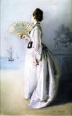 Eva Gonzalès - Lady with a Fan 1869-1870