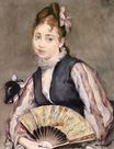 Eva Gonzalès - Portrait of Jeanne Gonzales 1870-1872